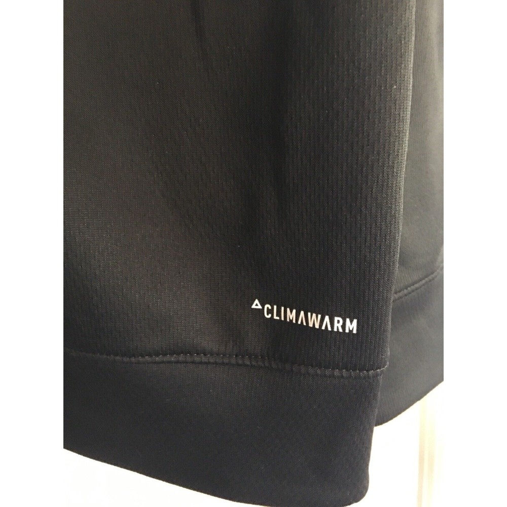 Adidas Men s Climawarm Black Front Zip Up Jacket Size 2XL - Picture 4 of 9
